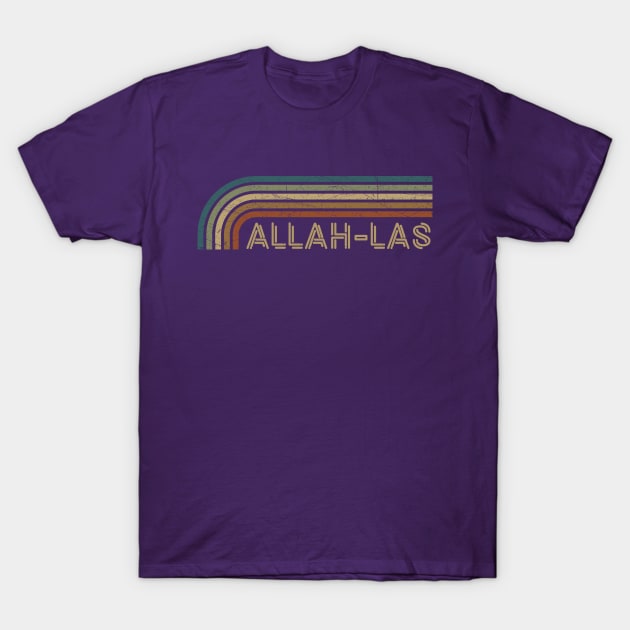 Allah-Las Retro Stripes T-Shirt by paintallday